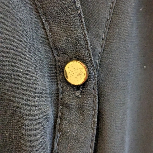 H&M Black Sleeveless Mini Dress size 4 - Picture 3 of 7